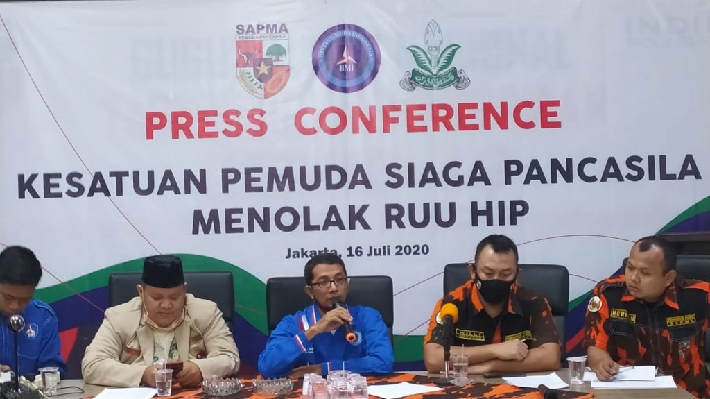 Tuntutan Kesatuan Pemuda Pancasila Atas Polemik RUU HIP