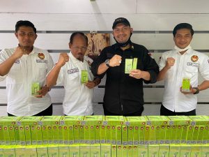 Covid-19 Belum Melandai, HMS Center dan Jamu Kenkona Gelar Baksos di Tasikmalaya