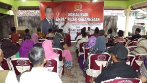 Mohamad Hekal Sosialisasi 4 Pilar Bersama Pelaku usaha Mikro