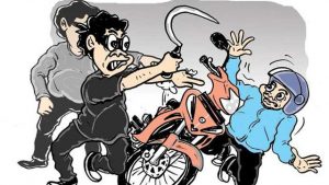 Sopir Ojek lawan Pencuri Motor, Akhirnya…