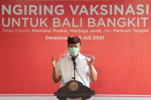 Mendapat Animo Tinggi dan Masukan Masyarakat, Pemprov Bali Perbaiki Sistem Layanan Vaksinasi
