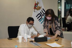 Penandatanganan Akta Pendirian PT Perikanan Indonesia (Persero)