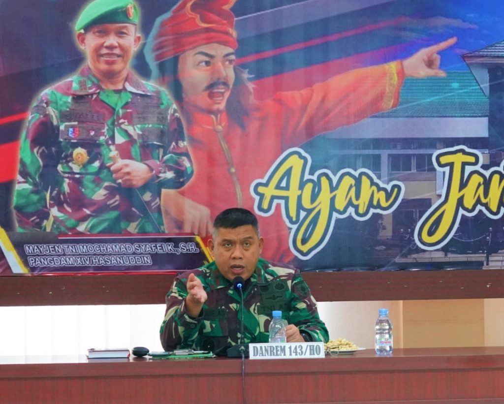 Yonif 725 Latih Perang Lawan Insurjen