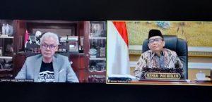 Safari Virtual MENKO POLHUKAM, Hoaks Corona Di Medsos Sulitkan Upaya Bersama Tangani Covid