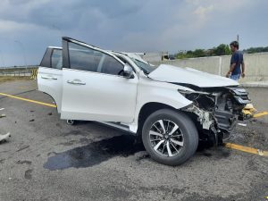 Ini Penyebab Mobil Vanessa Angel dan Suami Kecelakaan di Tol, Oh Ternyata