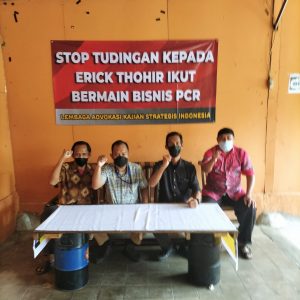 LAKSI: Stop Tudingan Kepada Erick Thohir Ikut Bermain Bisnis PCR