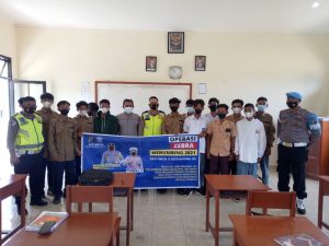 Polantas Sosialisasikan Tertib Berlalulintas ke Sekolah- Sekolah Operasi Zebra Menumbing 2021