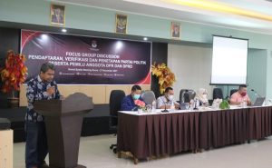 KPU Cianjur Gelar FGD Jelang Pendaftaran dan Verifikasi Partai Politik