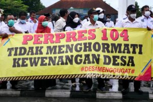 Tak Terima RUU DD, Masa Apdesi Gruduk Instan Presiden Lanjut ke Gedung MPR/DPR