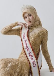 Salwaa Nadhira, Puteri Remaja Kalimantan Selatan
