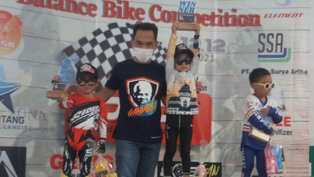 Seru Lomba Balance Bike untuk Anak, Hasil Kolaborasi Orca D Cast dan GosGan 