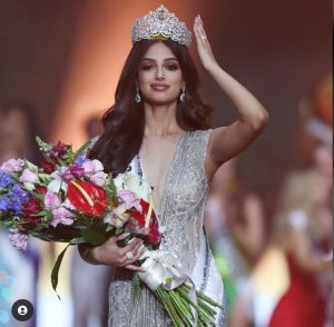 Harnaaz Sandhu Dinobatkan Menjadi Miss Universe 2021, Kalahkan 79 Peserta, Intip Kecantikannya