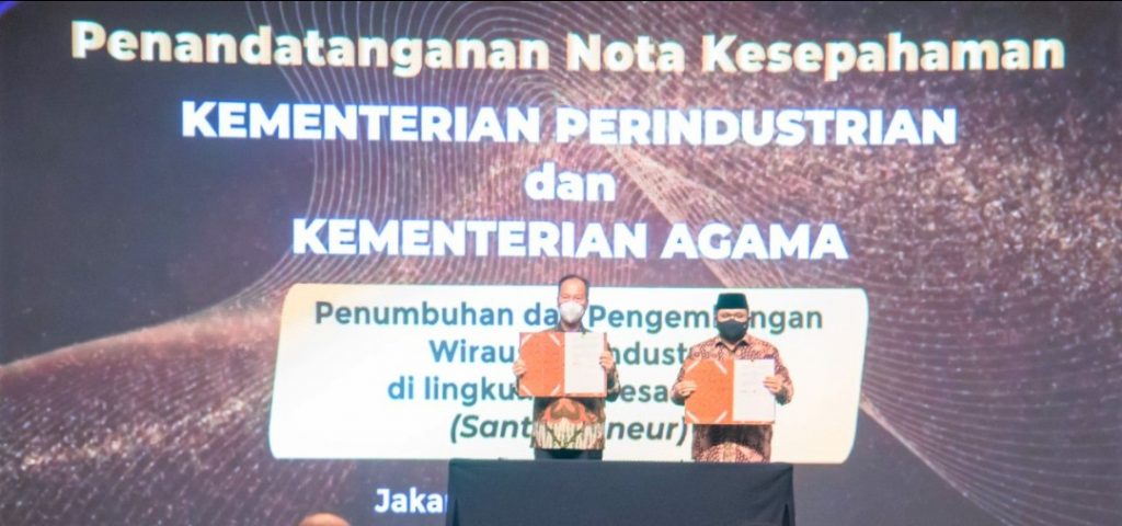 Bangun Ekosistem Industri Halal, Kemenperin Ciptakan Wirausaha di Pesantren