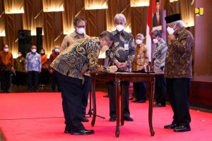 Basuki Hadimuljono Melantik 18 Pejabat Tinggi Di Kemterian KUPR. Berikut Namanya: