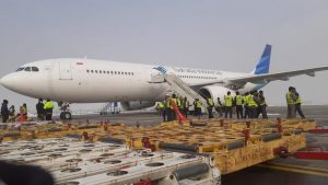 Pemerintah Melalui Garuda Indonesia Kirim 65 Ton Bantuan Pokok Untuk Rakyat Afghanistan