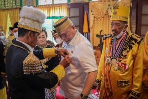 Di Kesultanan Sambaliung, LaNyalla Minta Bupati Berau Perjuangkan Tenaga Kerja Lokal di Pertambangan