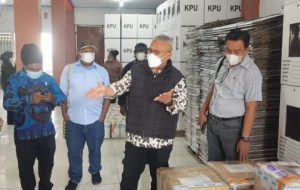Persiapan PSU 26 Januari 2022 Di Kabupaten Yalimo, KPU RI Cek Logistik