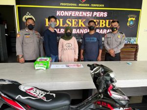 Polsek Jebus Polres Bangka Barat Berhasil Ungkap kasus Pencurian Toko Emas