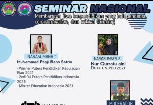 Mister Education Indonesia 2021 Jadi Pembicara Nasional