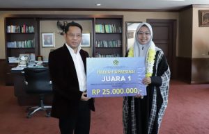 Kemenag Beri Bonus Rp25 Juta Kepada Dewi Yukha Nida, Juara 1 MTQ Internasional di Rusia
