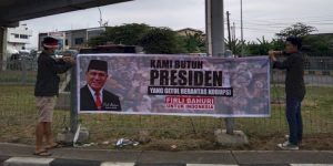 Prihal Spanduk, Ketua KPK H. Firli Bahuri ; Jangan Ganggu Saya Dengan Issu Pencapresan