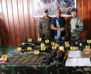 Yonif Raider 514 Kostrad Berhasil Sita Jimat, Ratusan Amunisi dan Senjata KKB Papua