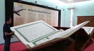 Gebyar Nuzulul Qur’an, Kemenag Pamerkan Sembilan Mushaf Fenomenal