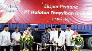 Menag Lepas Ekspor Perdana Makanan Siap Saji Jemaah Haji ke Saudi