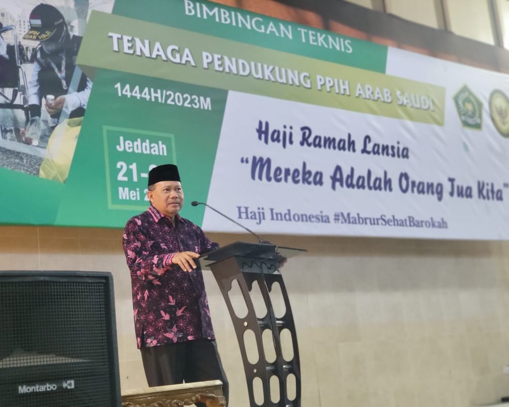 Ikuti Bimtek, 768 Tenaga Pendukung Diminta Fokus Melayani Jemaah Haji