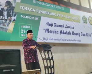 Ikuti Bimtek, 768 Tenaga Pendukung Diminta Fokus Melayani Jemaah Haji