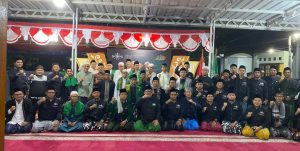 Sukses dan Meriah, Pengurus NU Ranting Pondok Petir Resmi Dilantik