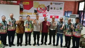 Giat Sosialisasi Saber Pungli Oleh Inspektorat Provinsi DKI Jakarta Di UP PKB Ujung Menteng Cakung Jakarta Timur