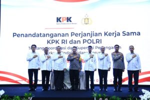 KPK-Polri Jalin Kerja Sama, Bersinergi Untuk Pemberantasan Korupsi