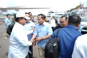Kampanye Di Bandung, Prabowo Disambut Brigjen Pol (Purn) Budi Setiawan