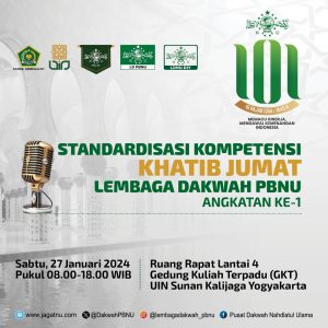 Sambut Harlah NU, Lembaga Dakwah PBNU Tingkatkan Kompetensi Khatib Jumat Moderat
