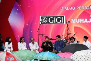 PeaceSantren Perdana Digelar di Azziyadah, Ribuan Santri Serukan Perdamaian Bersama GIGI