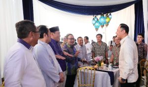 Gelar Open House Idul Fitri, Menteri AHY Pererat Tali Silaturahmi dengan Jajaran Kementerian ATR/BPN