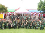 Peserta KKL Wilhan Pasis Dikreg LXIV Seskoad wilayah Kab. Wajo Melaksanakan Temu Sapa Bersama Forkopimda & Masyarakat Wajo