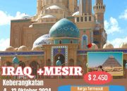 Paksi Tours & Travel Buka Paket Irak-Mesir, Mengunjungi Makam Para Aulia dan Cucu Rasulullah