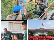 Karya Bakti Siswa Diklapa Infanteri TA 2024 di Kp. Ciseupan, Cimahi : “Membangun Kemanunggalan TNI dengan Rakyat”