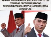FGMI: Terbentuknya Kopdes Merah Putih, Prestasi Besar Menkop Budi Arie