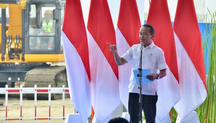 Resmikan Groundbreaking Ekosistem Baterai, Publik Apresiasi Kinerja Menteri ESDM Bahlil Lahadalia