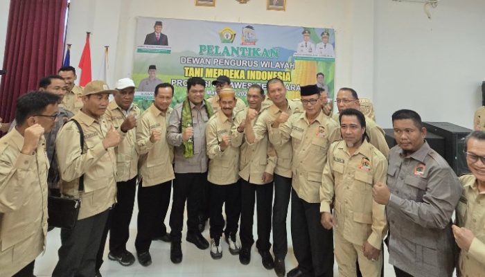 La Fedumu Resmi Pimpin DPD Tani Merdeka Indonesia Muna, Siap Perjuangkan Hak Petani