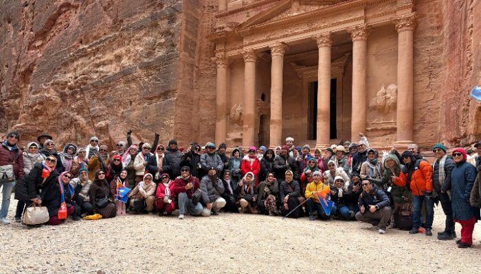 Menapaki Jejak Sejarah di Baitul Maqdis, Rombongan Jamaah Satriani Wisata Shalat dan Peringati Isra Mikraj di Masjidil Aqsha