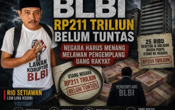 BLBI Mandek Bertahun-Tahun, Rio Setiawan: Negara Wajib Tegakkan Keadilan Ekonomi