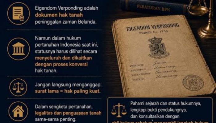 Eigendom Verpoding Jangan Dilegalkan Putusan Pengadilan