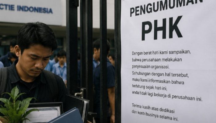 350 Buruh Terkena PHK, Dampak Perang Global Makin Terasa