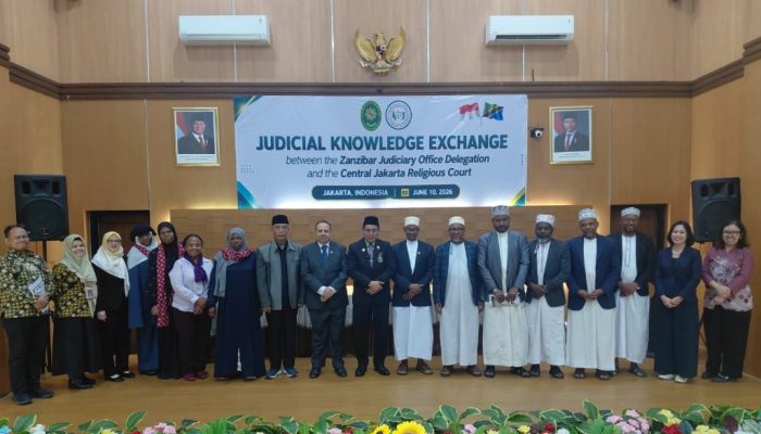 PA Jakarta Pusat Jadi Rujukan Internasional, Layanan Digital Dipelajari Zanzibar