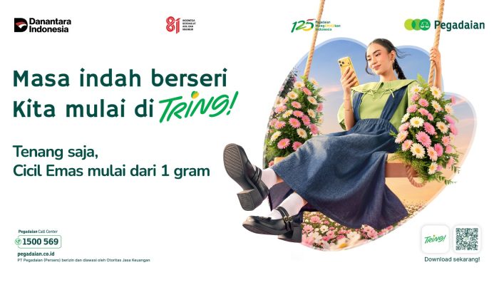 Resmi Luncurkan Campaign “Tenang Saja”, Pegadaian Gandeng Laleilmanino dan Naida