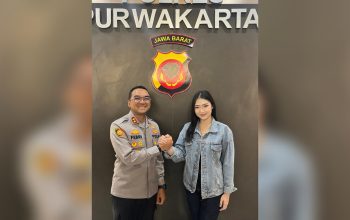 Soroti Kasus Perundungan, Vera Novia Audiensi dengan Kapolres Purwakarta